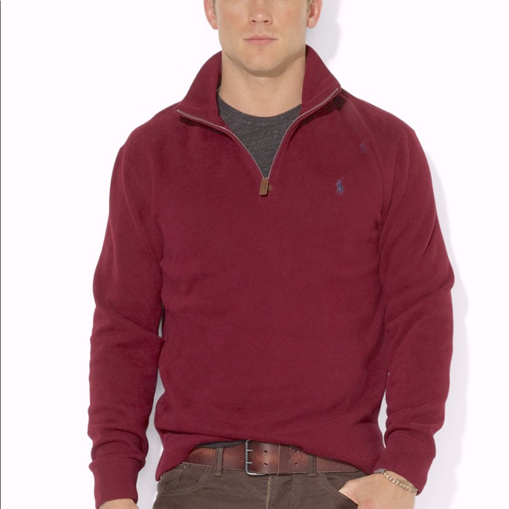 Men’s pullover maroon XL